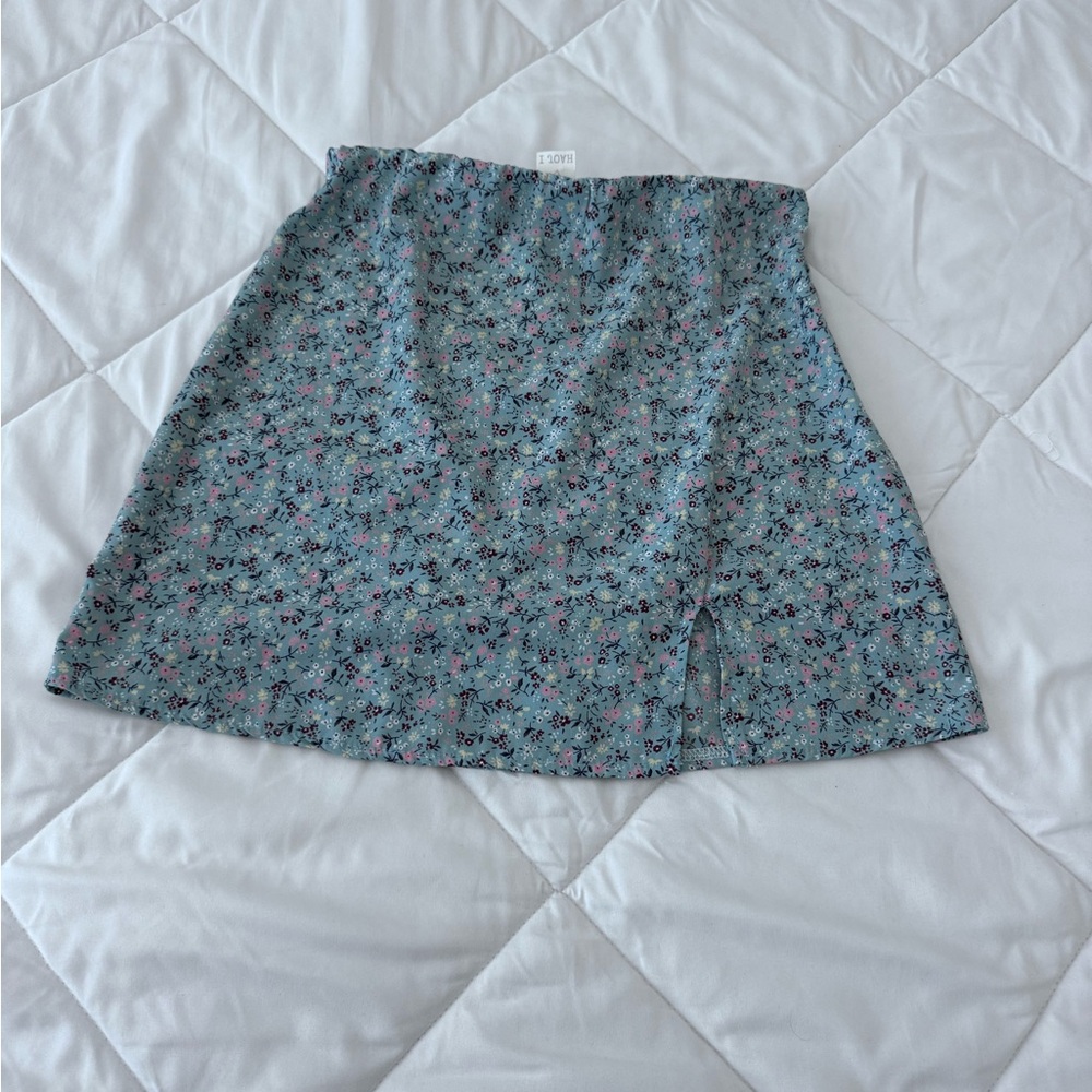 I Josh Gloral Mini Skirt Womens size 4